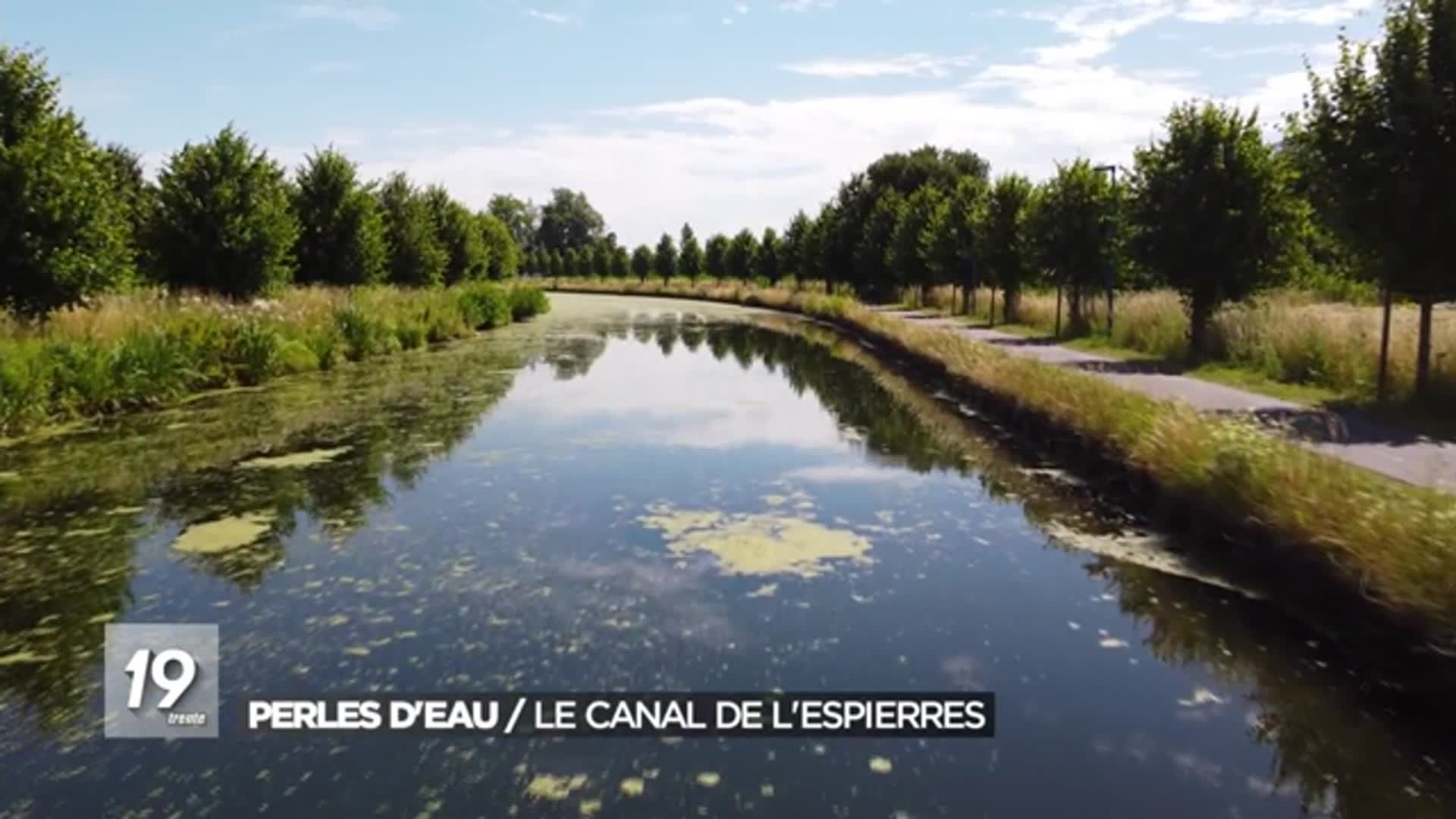 Perles d eau / Le canal de l Espierres