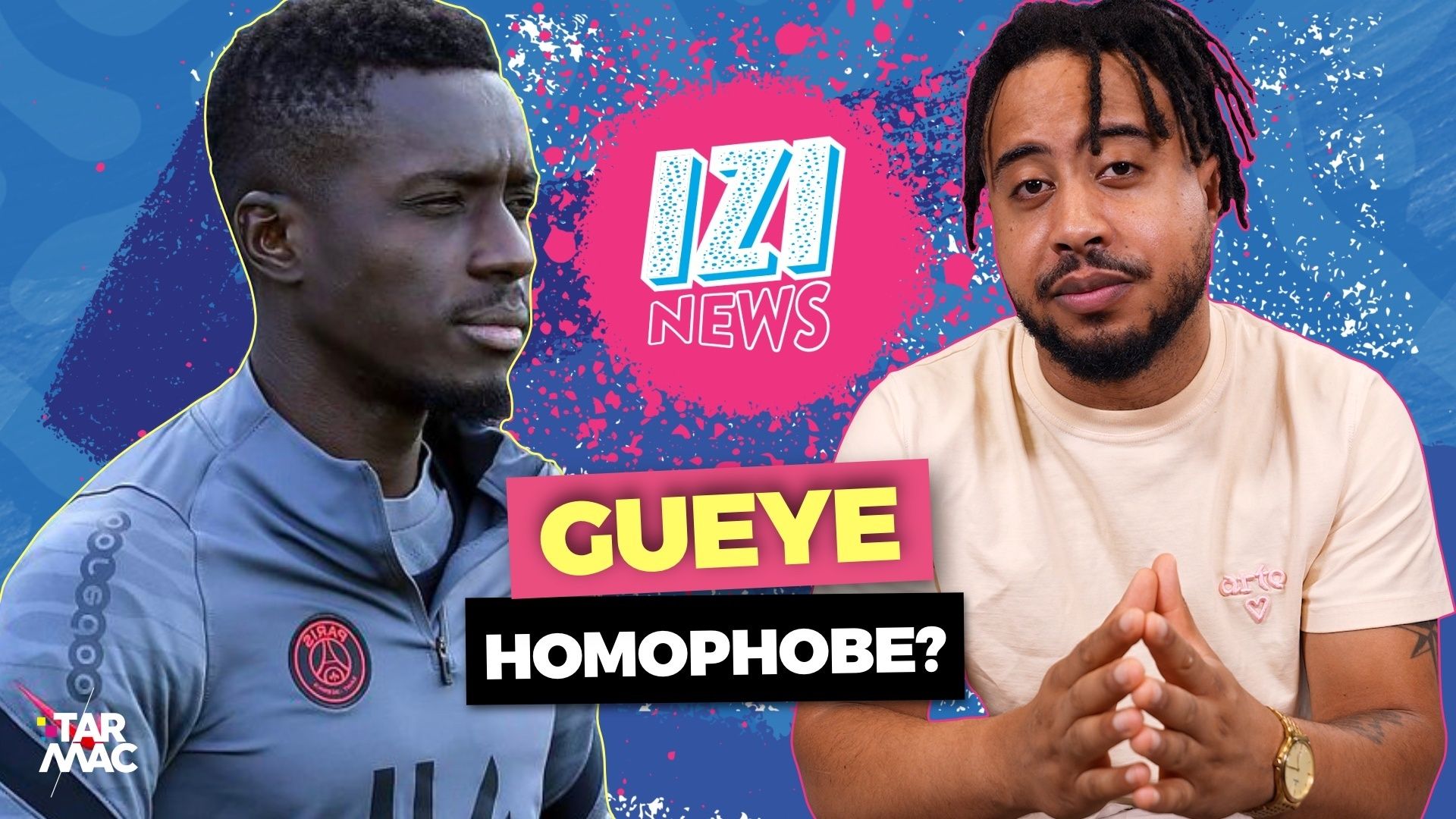 Izi News / Le joueur du PSG Idrissa Gueye accusé d’homophobie